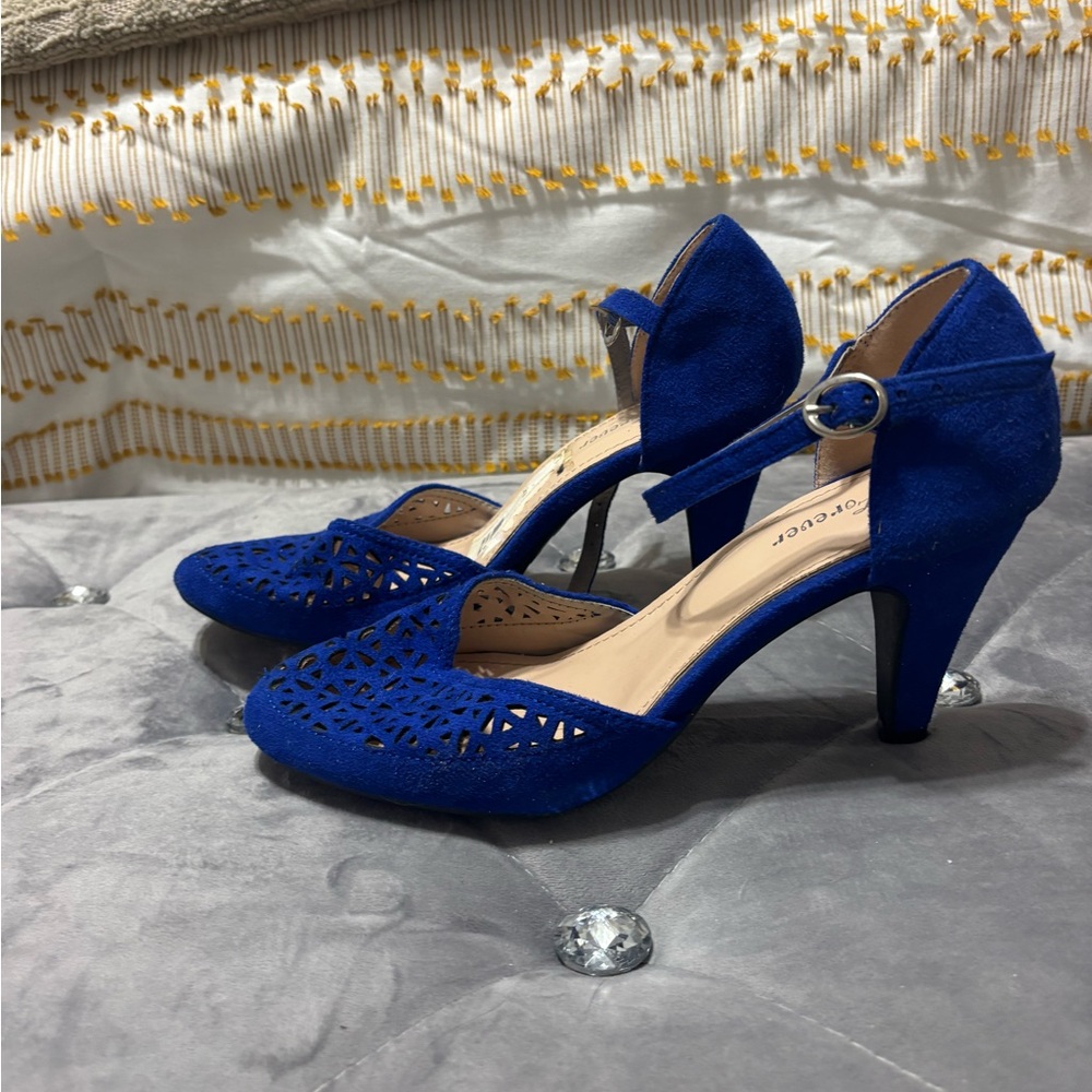 Blue Women's Heels
